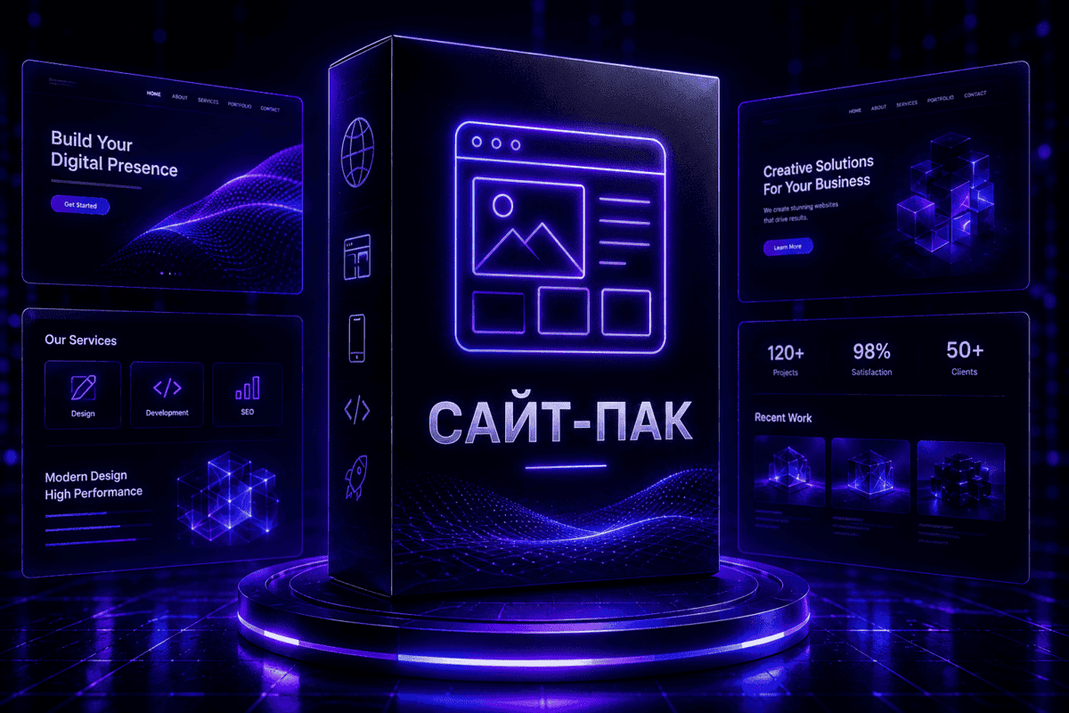 AI Сайт Пак — vibe coding-оор бүтсэн вэбсайтуудын жишээ